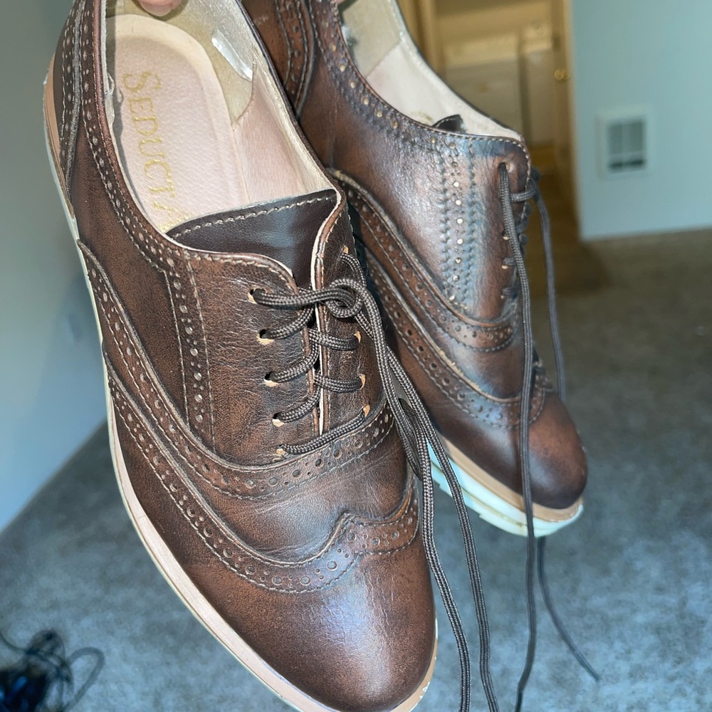 Oxfords | authentic Italian leather
